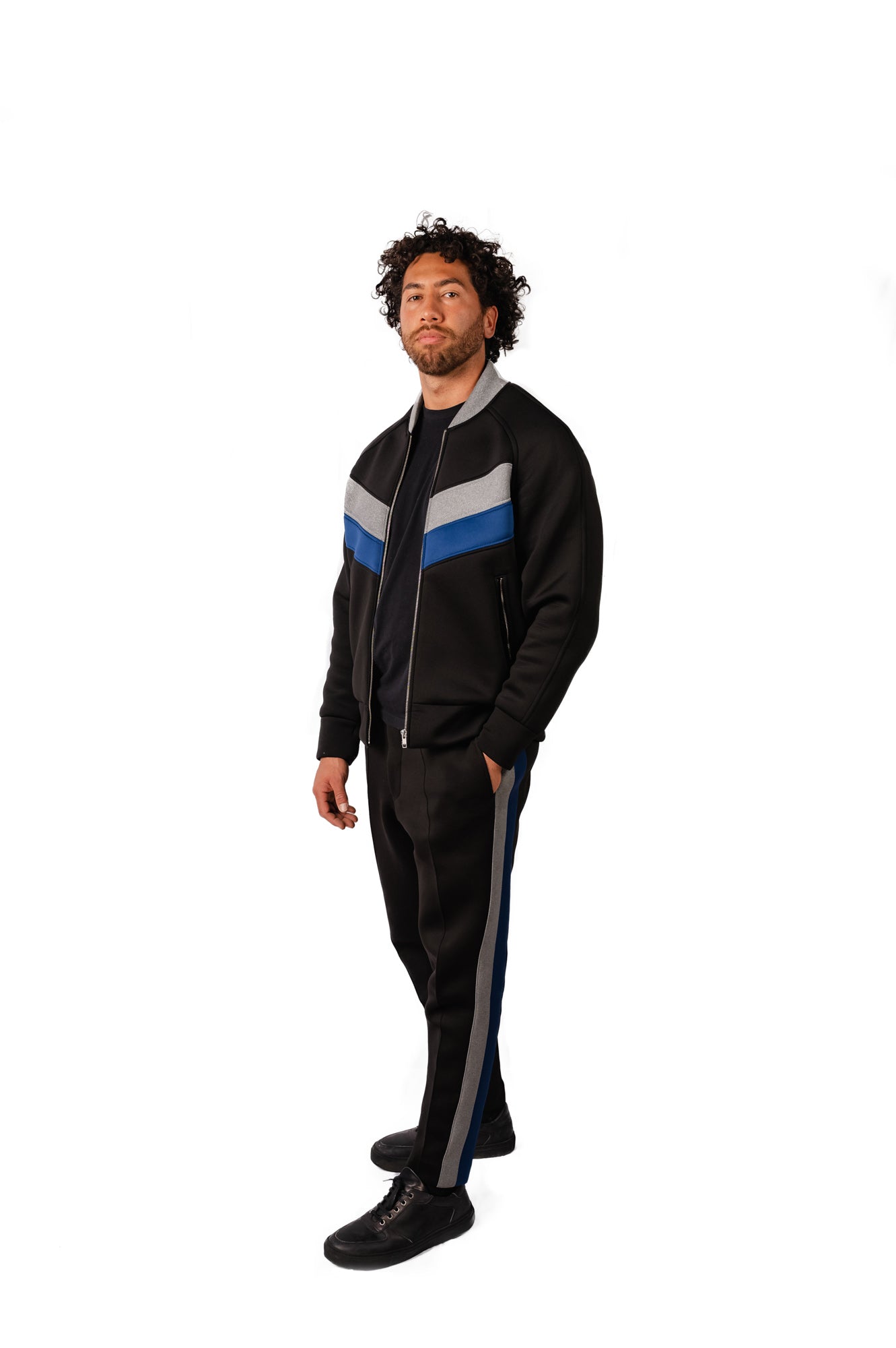 Men's Striped Tracksuit